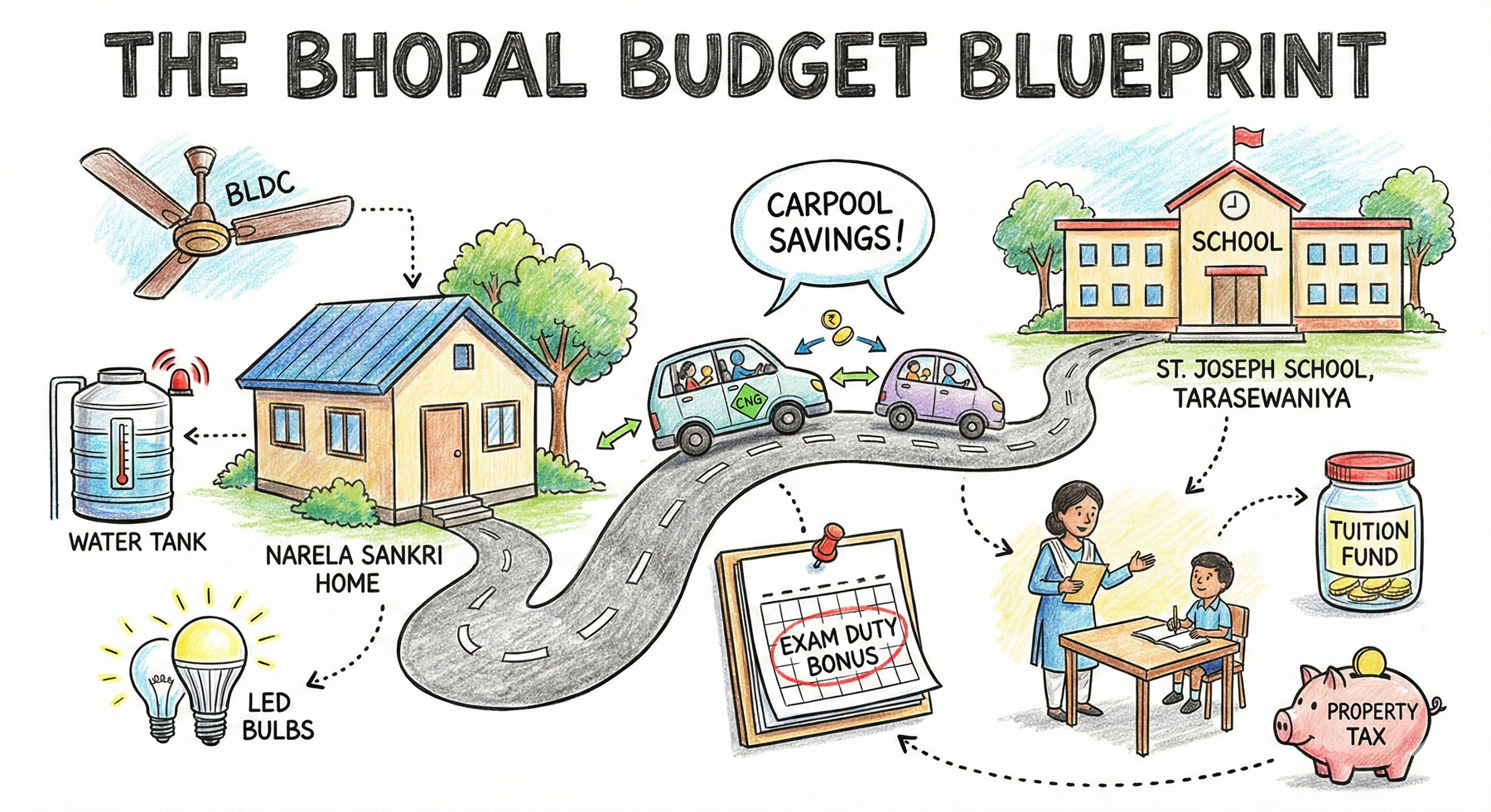 The “Geography Tax” Survival Guide: Why Two Teachers in Bhopal Spend ₹24,000 a Month on Cars